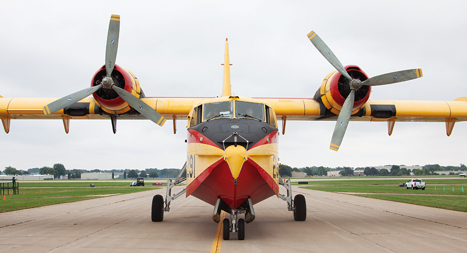 Water Bomber Is a Scooper EAA AirVenture Oshkosh 2018